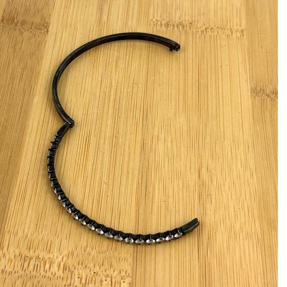 VTG 925 Sterling Silver Hinged Cuff Bracelet 11 grams - Picture 3 of 16